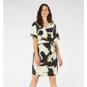 Silk linen blend wrap dress from GORMAN
